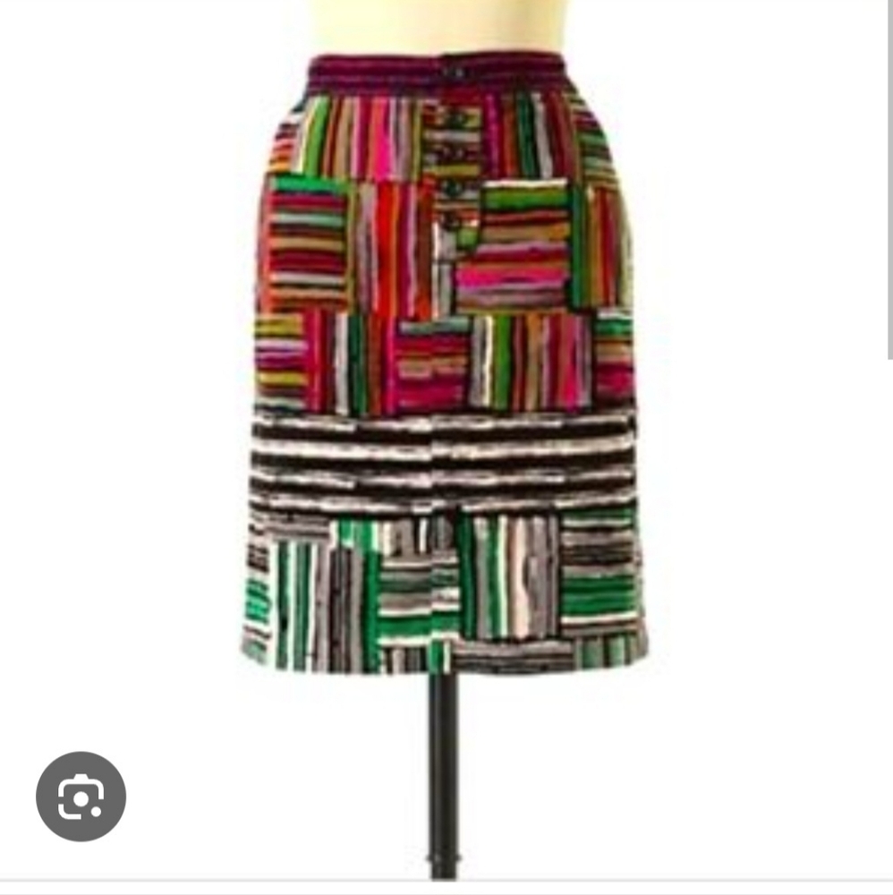 Anthropologie Spectrum Maps skirt by Odille